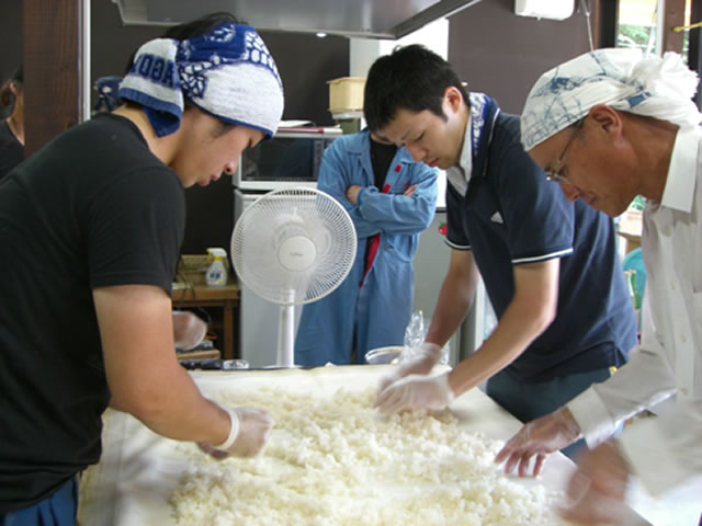 どぶろく醸造体験