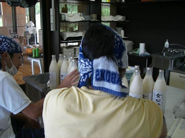 どぶろく醸造体験