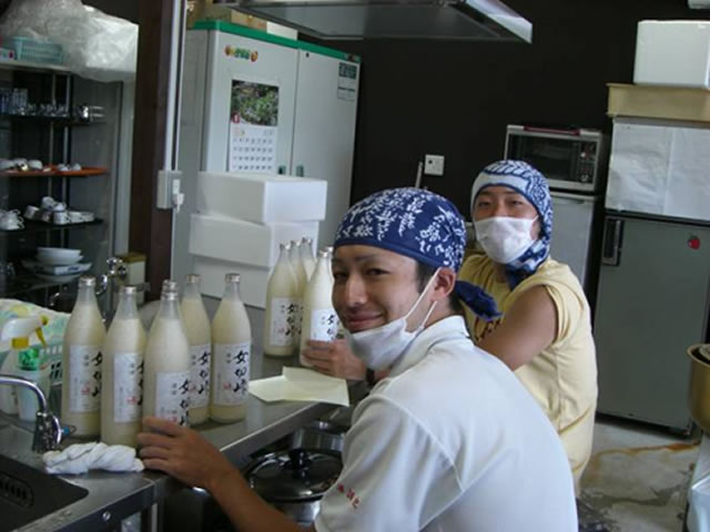 どぶろく醸造体験